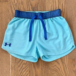 Under Armour Girls' Play Up Shorts, 6-7 yrs